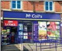  ??  ?? STRATEGIC: McColl’s is hoping to buy 298 Co-op stores for £117million