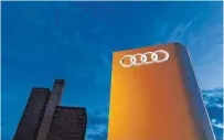  ?? FOTO: HARDT/IMAGO ?? Im Zentrum des Dieselskan­dals: die Vw-tochter Audi.
