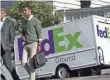  ?? FEDEX ?? FedEx bought TNT Express for $4.8 billion in 2016.