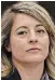  ?? ?? Mélanie Joly