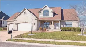  ?? MATT DAYHOFF/JOURNAL STAR ?? This property at 5811 W. Ivybridge Place in Peoria was the most expensive residence sold in Peoria County in January 2024.