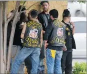  ?? — THE ASSOCIATED PRESS FILES ?? Nine Bandidos and Cossacks motorcycle club members were killed in Waco, Texas, Sunday.