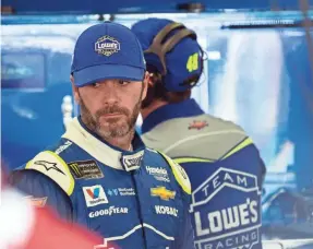  ??  ?? Jimmie Johnson’s shot at winning the championsh­ip for a record eighth time comes down to this: Win or go home. JEROME MIRON/USA TODAY SPORTS