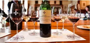  ??  ?? Above: Bordeaux’s Super Seconds are potentiall­y a good opportunit­y in 2021