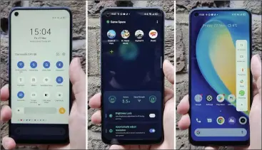  ??  ?? The Realme UI is far more polished than you might expect.