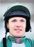  ??  ?? ■ Jockey Tom Scudamore