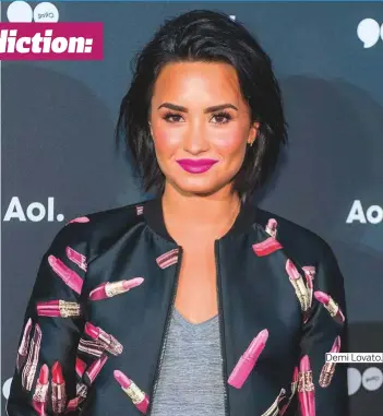  ?? Photos by Rex Features ?? Demi Lovato.