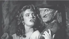  ?? NEW LINE CINEMA ?? Malco's Studio on the Square will screen the horror classic "A Nightmare on Elm Street."