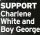  ?? ?? SUPPORT Charlene White and Boy George
