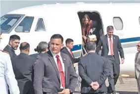  ?? ?? Abdo y Silvana López Moreira viajarán este viernes a Miami. Aún no se informó si usarán dinero público para su agenda privada.