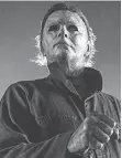  ?? UNIVERSAL ?? Michael Myers is back, yet again, in Halloween.