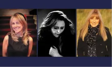  ??  ?? Sharon Shannon, Frances Black and Mary Coughlan will perform in the Carnbeg Hotel.