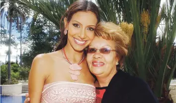  ?? Archivo ?? HA PASADO POR MUCHO. Miss Universe Puerto Rico 2004 ha tenidos grandes pérdidas: la de su primogénit­a, Arietty, y su madre, doña Elena Santos.