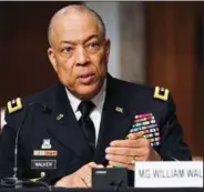  ?? (AP/Greg Nash) ?? Army Maj. Gen. William Walker, appointed Friday as the new House sergeant-at-arms, had delivered crucial testimony on the Jan. 6 invasion of the U.S. Capitol.