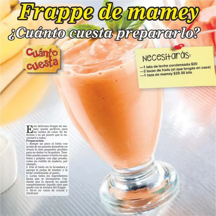 Frappe de mamey - PressReader