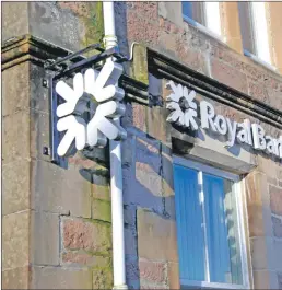  ?? 06_a50RBSinve­raray01 ?? RBS Inveraray - threatened with closure, but ‘government can’t intervene’.