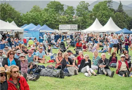  ?? PHOTO: RICKY WILSON/FAIRFAX NZ ?? Havelock Mussel Festival on Saturday.