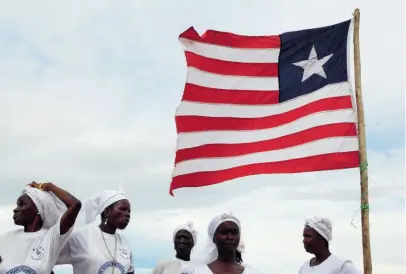 ?? KEYSTONE ?? La Liberia ha ceduto il controllo di quasi un decimo del suo territorio nazionale alla Blue CarbonLlc