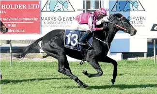  ??  ?? Livin’ On A Prayer is a good chance in the $500,000 pick 6 at Matamata today.