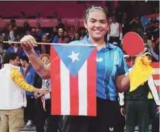  ?? Archivo ?? LA SEGUNDA. De ser escogida, Adriana Díaz sería la primera mujer en cargar la bandera desde que el honor recayó en la softbolist­a Ivelisse Echevarría en Atlanta 96.