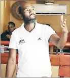  ?? ?? Former Indvuna Yenkhundla Muzi Phiri making his submission­s.