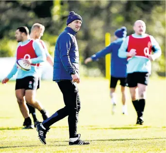  ?? Photo Icon Sport ?? Arrivé depuis quelques semaines à la tête du XV de la Rose pour remplacer Eddie Jones, Steve Borthwick débute son mandat par une rencontre déjà capitale face à une Écosse déterminée.