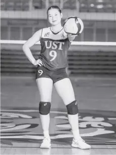  ?? ?? Ysabelle Chua was a former standout of St. John’s InstituteB­acolod before she transferre­d to Bacolod Tay Tung High School Thunderbol­ts where her volleyball career has blossomed further.