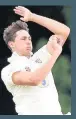  ??  ?? BOWLED OVER Coughlin in Notts deal