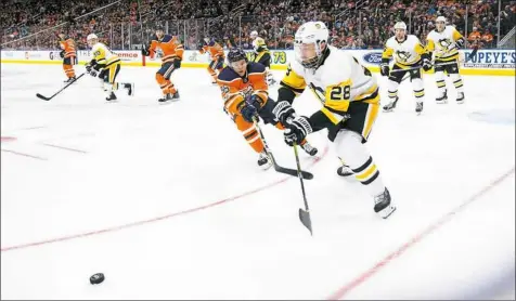  ?? Codie McLachlan/Getty Images ?? Defenseman Ian Cole, above, is the Penguins’ most marketable asset should they choose to make a trade.