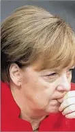  ?? DPA-BILD: VON JUTRCZENKA ?? Kanzlerin Angela Merkel (CDU).