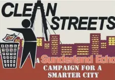  ??  ?? The Echo’s Clean Streets campaign logo.