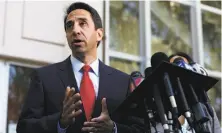  ?? Connor Radnovich / The Chronicle 2016 ?? District Attorney Jeff Rosen filed charges against Calvary Chapel after it held large indoor gatherings despite warnings.