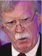  ??  ?? John Bolton