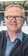  ??  ?? Alex McLeish: Scotland lucky to have this derby