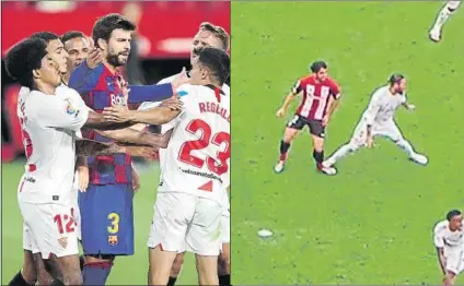  ?? FOTOS:GETTY/VIDEO ?? Sevilla fue el punto de inflexión al perder el Barça el liderato