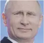  ??  ?? Vladimir Putin