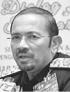  ??  ?? Datuk Seri Mustafar Ali