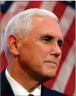 ??  ?? Mike Pence. P