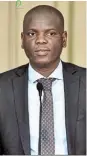  ??  ?? NEW COURT: Justice minister Ronald Lamola sets out the details of the Land Court Bill at a media briefing yesterday