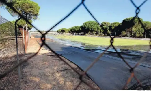  ?? ALBERTO DOMÍNGUEZ ?? Paraje de La Atalaya, donde se ubicará el Centro de Vuelos no Tripulados en la localidad de Moguer.