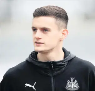  ?? Ian MacNicol ?? Newcastle’s Tom Allan has joined the Reds on loan