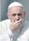  ?? Archivo ?? Jorge Mario Bergoglio, jefe de la Iglesia Católica.