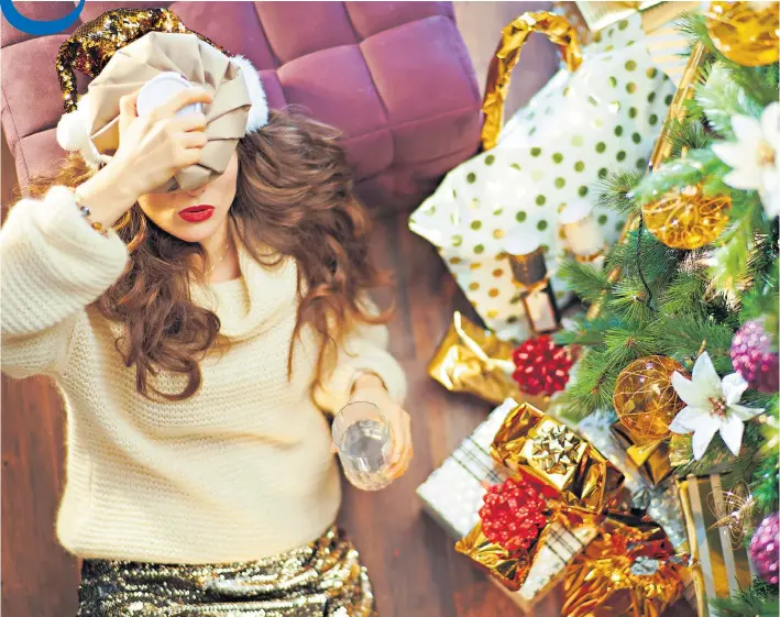  ??  ?? Festive fever: follow our advice and you’ll be able to get through Christmas without having a breakdown
