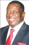  ??  ?? President Mnangagwa