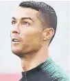  ??  ?? Cristiano Ronaldo