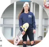  ?? Photo / Rosalie Willis ?? Bailey Te Maipi is helping girls gain confidence skateboard­ing by providing free lessons and programmes in schools.