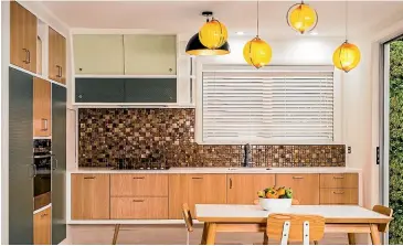  ?? SUPPLIED ?? A carefully considered and well designed kitchen splashback is a wondrous thing.