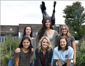  ?? RICK PECK/SPECIAL TO MCDONALD COUNTY PRESS ?? MCHS Mustangs 2018 Homecoming Court.