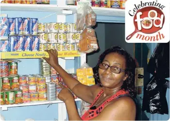  ?? ALICIA FORREST ?? Pamela Crossgill in her shop, Darrell Grocery, located at 194 Brunswick Avenue. The shop has been in operation since 1998. Nestlé is offering special deals at this location during Food Month.