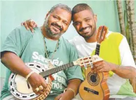  ?? REPRODUÇÃO DO INSTAGRAM ?? Arlindo Cruz vai ser homenagead­o por Arlindinho na feijoada